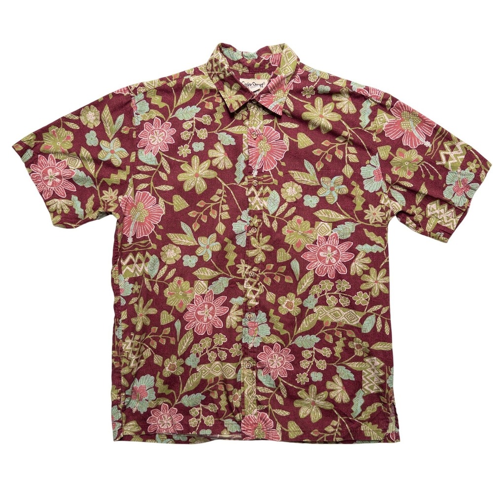 Cooke Street Honolulu Hawaiian Shirt Large Cotton‎ Aloha Tropical